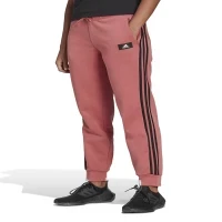 adidas Pantalon de survêtement Femme Normal Rose Foncé HK0511 W FI 3S Reg Pnt