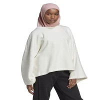 adidas Crew Neck Blanc Sweat Femme HH8527 W SL FL SWT