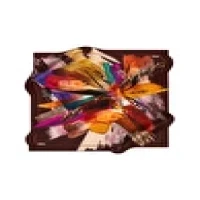 Aker Scarf Бордовый Красный Женский Шелковый Шарф с Узором