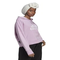 سويت شيرت نسائي من adidas ذو ياقة مقنعين Lilac HJ7657 W FI BOS HOODIE