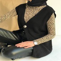 بلوزة OW Mini Leopard Pattern