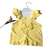 MB Bow Loaflet Overalls - أصفر