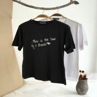 GR Now İp The Salaş T-Shirt -أسود