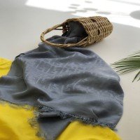BH Fendi Imported Shawl - Gray