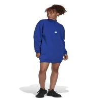 adidas Women's Plain Blue Dress HM2894 W NEW HLFZP DRS