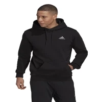 adidas Hoodie Collar Black Men's Sweatshirt HL1599 M FL 1 Hoodie