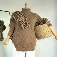 HZ Thessaloniki Neck Tunic - Camel