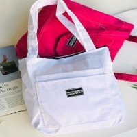 CF Three Compartment Sleeve Bag - White