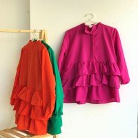 MDC Layered Shirt - Fuchsia