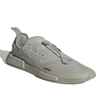 adidas Gray - Orange Mens Lifestyle Shoes GX2095 NMD_R1 UK