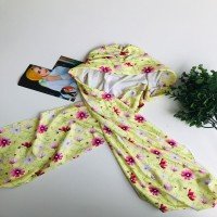 Dubai Shawl - Floral Yellow