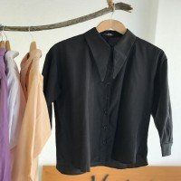 FX Collar Lash Shirt -Black