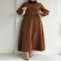 AG Belted Mevlana Dress - Tan