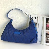 CF Leather Belt Quilted Bag - Royal