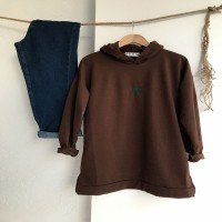 ADS Turtle Embroidered Sweat - Brown