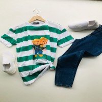 ABS Double Teddy T-Shirt - Green