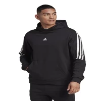 adidas Black Hoodie Men's Sweatshirt HK4572 M FI 3S Hoodie