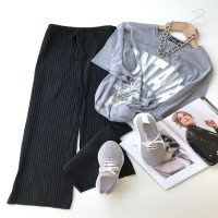 Camisole Pants - Anthracite