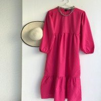 ADS Dacron Dress - Neon Pink (ÖS)