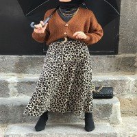 Chita Desen Velvet Skirt