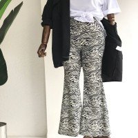LF Mini Zebra Spanish Pants - Black & White