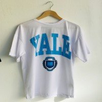 Yale Print Tshirt -White