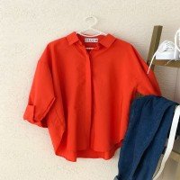 BD Classic Bat Sleeve Shirt - Orange