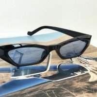 ŞT Yesk Cat Bone Glasses - Blue