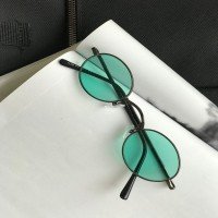 HB Double Oval Glasses -Green