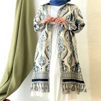 NT Virgo Pattern Shirt - Black