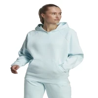 adidas Women's Hoodie Light Blue Sweatshirt HN4209 W ALL SZN BF HD