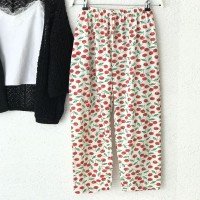 ADL Cherry Pajama Bottoms - Ecru