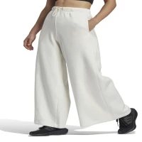 adidas Women's White Sweatpants HM9921 W SL WIDE FL PT