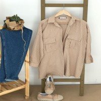 KT Mini Square Shirt - Cream