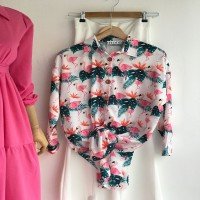 Fx Flamingo Printed Digital Shirt