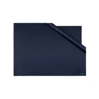 Aker Scarf Dark Navy Blue Women's Plain Silk Scarf