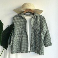 KT Mini Square Shirt - Green