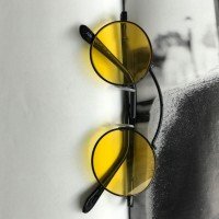 Hb Ja-Jo Glasses - Yellow