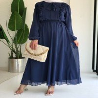 EDR Frilly Dress - Royal Blue