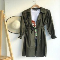 Elastic Arm Trench - Haki