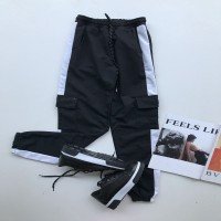 LCN Nutrent Striped Sweatpants - Black