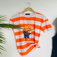 ABS Double Teddy T-Shirt - Orange