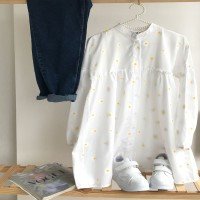 FX Daisy Pattern Shirt - White
