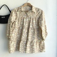 TBL Daisy Tunic Shirt - Cream