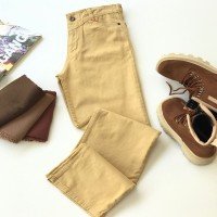 MP Wide Leg Trousers - Yellow