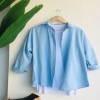 BD Classic Bat Sleeve Shirt - Blue