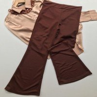 Spanish Crepe Pants - Bitter Brown
