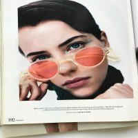 Şt Mini Unisex Glasses - Pink & Transparent