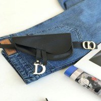 D Belt Waist Bag - Black