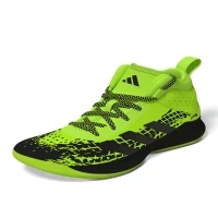 adidas Green - Black Boys Basketball Shoes HQ8496 Cross Em Up 5 K Wid TMSOGR/C